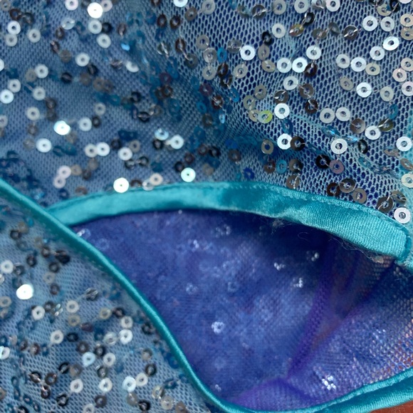 Victoria’s Secret Blue Sequin Tank Dress - Picture 7 of 8